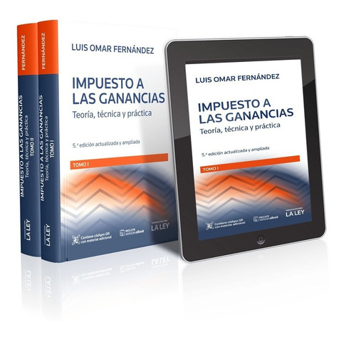 Impuesto A Las Ganancias 5º Edición Luis Omar Fernandez, De Luis Omar Fernández. 2 Tomos Editorial La Ley, Tapa Dura, Edición Quinta En Español, 2023