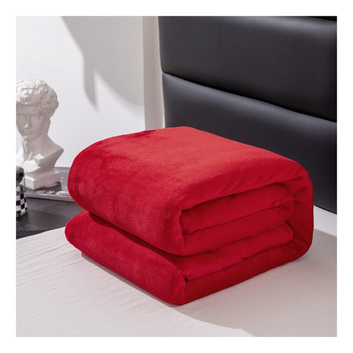 Frazada Polar Plush 2 Plazas Térmica Con Chiporro Premium