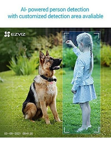Imagen 3 de 9 de Cámara Exterior Ezviz Pan/tilt/zoom, 360°, Wifi 1080p