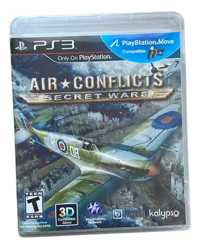 Air Conflicts Secret Wars Edição Standard Ps3 Fisico