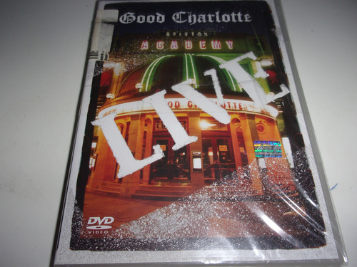 Dvd Good Charlotte Brixton Academy Live Nuevo Arg
