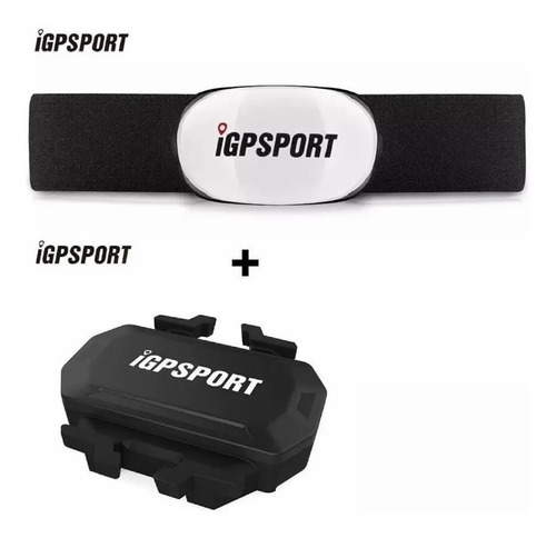 Cinta Igpsport Hr40 + Sensor De Cadência C61 + Nf + Garantia