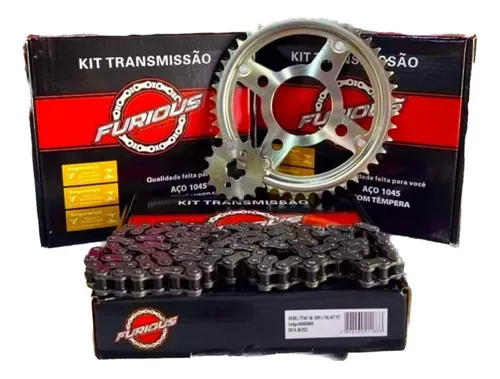 Kit Relação Suzuki Yes 125 Intruder 125 Katana Cofap Origina