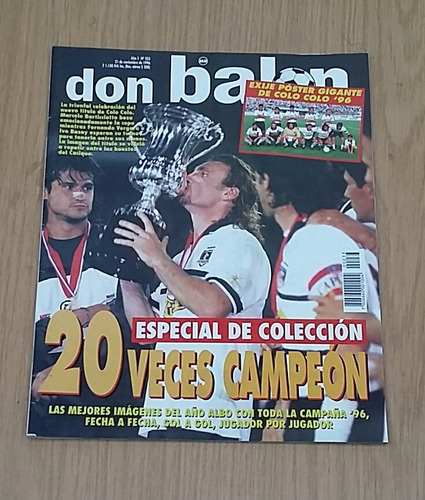 Revista Don Balon Fechada 21 De Noviembre 1996 Numero 233