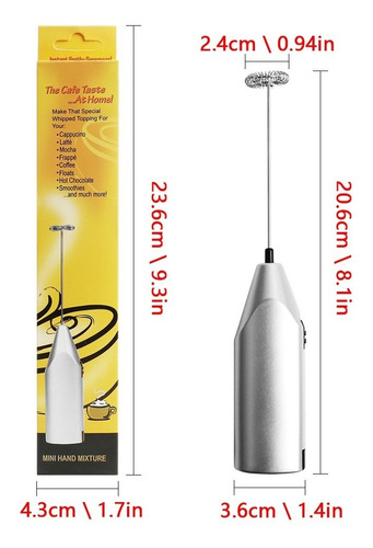 Batidora De Huevos, Espumador De Leche Eléctrico