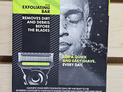 Pack 2 Rastrillos Gillette Labs Barra Exfoliante 4 Cartuchos
