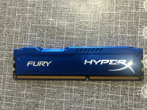Memoria Ram Fury Gamer Color Azul 8gb 1 Hyperx 1866hmz