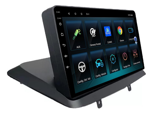 Multimidia Fiat Doblo 9p Android Carplay 2/32gb Voz
