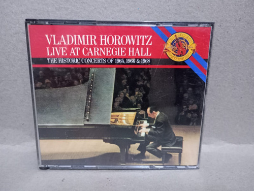 Vladimir Horowitz Live At Carnegie Hall: 65-66-68 Cd 1988 