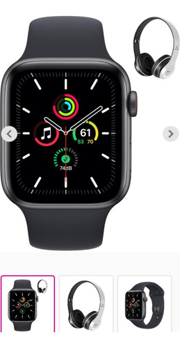 Apple Watch Se Gps+lte Gris Oscuro Mesh Gris Oscuro Negro