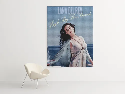 Cuadro Moderno Mural Lana Del Rey Deco Full Hd