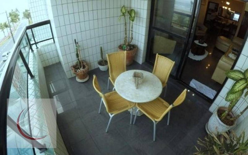 Imagem 11 de 29 de Apartamento Com 3 Dormitórios À Venda, 140 M² Por R$ 450.000,00 - Vila Guilhermina - Praia Grande/sp - Ap2088