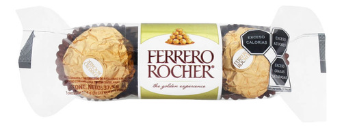 7 Pack Chocolate Con Avellana Rocher Ferrero 3 Piezas 37.5