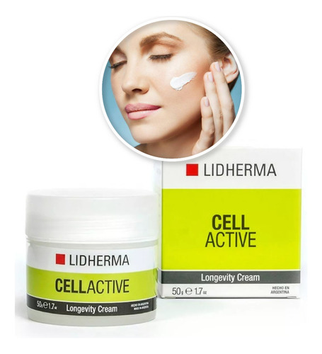 Cell Active Lidherma Longevity C/ Celulas Madre Con Antiage