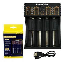 Comprar Carregador Liitokala Lii-402 Original Bateria 18650 Usb