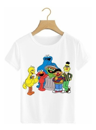 Playera Personaje Plaza Sesamo Todos Dibujos