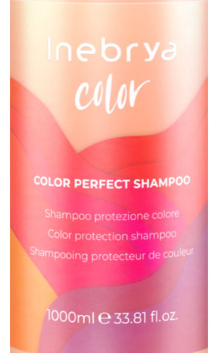 Shampoo Inebrya Color Perfect 1000ml Protección Color