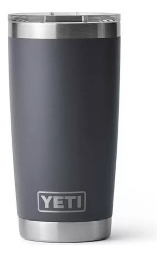 Yeti 20 Oz Bote Termo Doble Pared Acero Inoxidable Térmico Color Gris