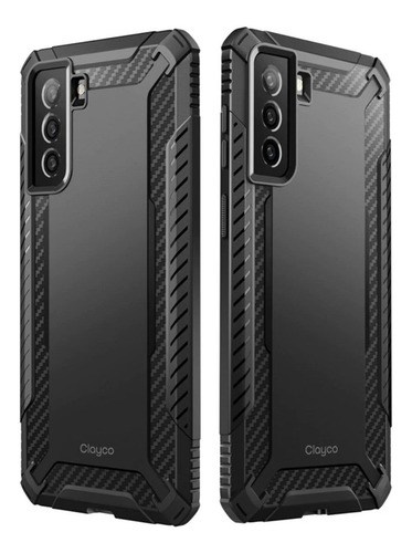 Imagem 3 de 6 de Capa Anti-impacto 360 Fullbody Para Samsung S21 Plus Clayco