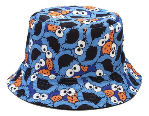 / Sombrero De Pescador Con Dibujos Animados De Sesame