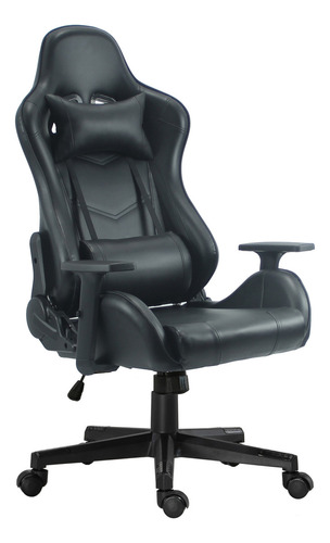 Cadeira De Escritório Gamer Best Preta G700p Best Cor Preto Material Do Estofamento Couro Sintético