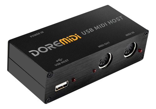 Interfaz Midi Host Midi De Camola Usb Y 1-out, Box De Host