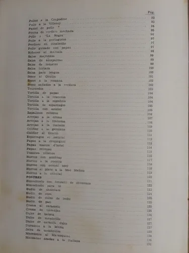 Libro De Cocina Cia. Sansinea Soc.anónima (Usado)