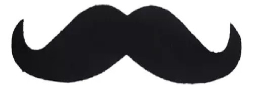 2 Bigotes Negros Postizos Mostacho Mexicano Disfraz