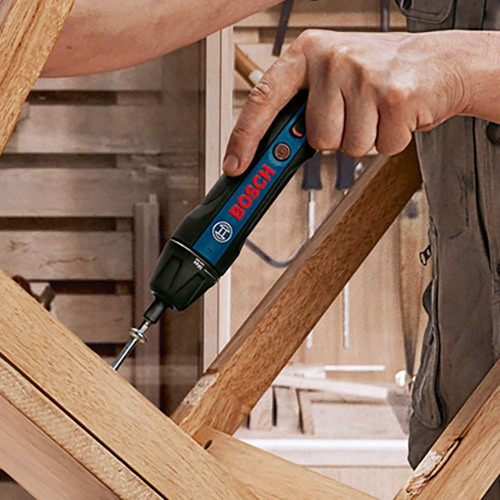 Atornillador A Batería Bosch Go 3,6v Bivolt Color Azul