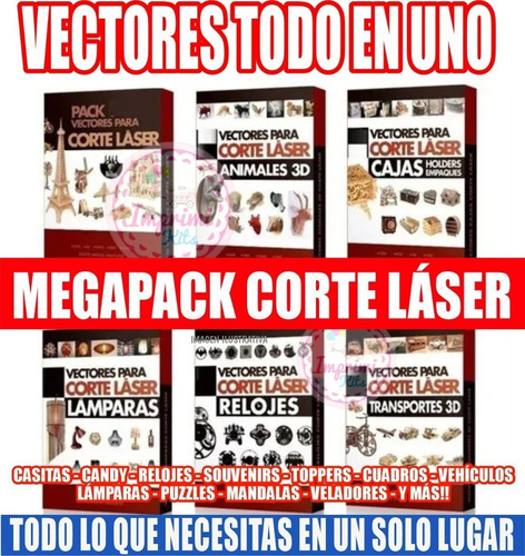 Vectores Para Corte Laser Router Cnc Todo En Uno