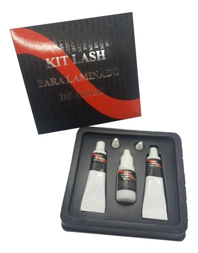 Kit Laminado De Cejas Alisado Permanente Lash Super Completo