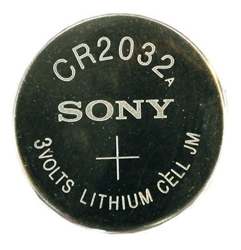 Pila Lithium Cr2032 3v Sony (2 Unidades)