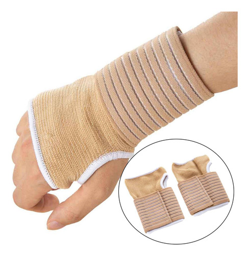 Manga De Muñeca Soporte De Palma De Mano Guantes De Correa