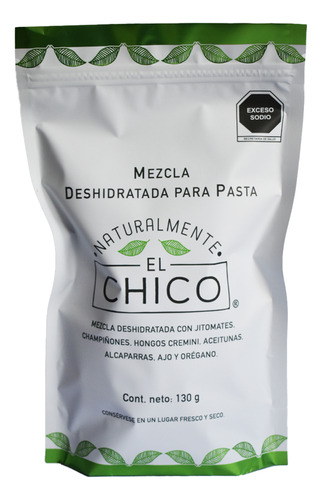 Mezcla Deshidratada Para Pasta 130 Gr - Hongos Champiñon Ajo