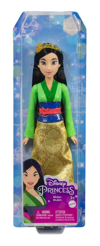 Muñeca Disney Princesa Mulán - Mattel - Premium