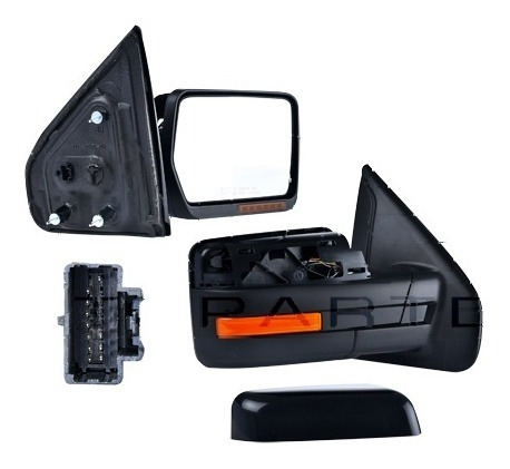 Imagen 1 de 1 de Espejo Ford Lobo/f-150 2009 A 2014 Electrico E/abatible C/desempañante C/direccional C/memoria C/luz P/pintar Svt/lariat