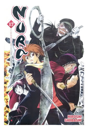 Nura A Ascensão Do Clã Das Sombras Volume 17, De Hiroshi Shiibashi. Editora Jbc, Capa Mole Em Português