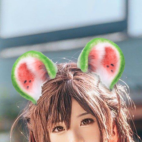 Diadema Con Orejas De Ratón Y Animales, Aro Para El Pelo,