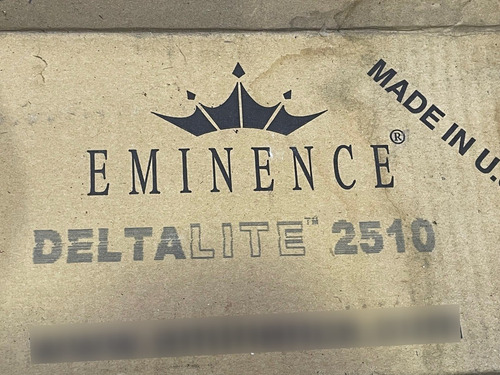 Imagem 7 de 7 de Par De Alto Falantes Americanos Eminence 10 ( Zu Audio )