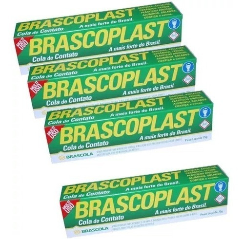 Cola De Artesanato Brascoplast Bisnaga 75g Brascola Original