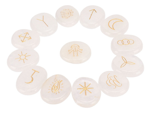 Juego De 13 Piedras Rune Stones Empower Mind Promote Clear