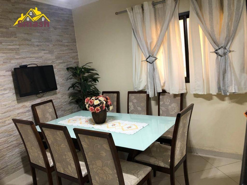 Imagem 10 de 30 de Casa Em Condomínio Fechado 3 Dormitorios Com Armários Embutidos 3 Dormitórios - Macedo - Guarulhos - So0094