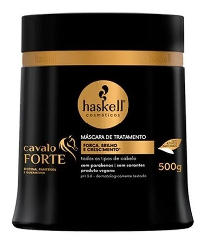 Kit Cavalo Forte Haskell Sh+cond. 500ml+ Másc 500g
