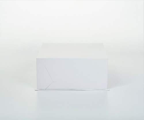 Imagen 3 de 4 de Caja Base Bandeja + Tapa 26 X 26 X 12 Cm (x50 U.) Tortas Tartas Postres Semifrios - Bauletto
