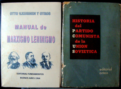 Manual Marxismo Leninismo Partido Comunista Urss Rusia 2ts