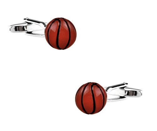 Mancuernillas Figura Balon Basquetbol 3d Basketball F-767