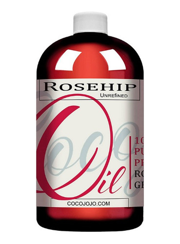 Aceite De Rosa Mosqueta 32 Oz 100% Puro Frío Natural Prensad