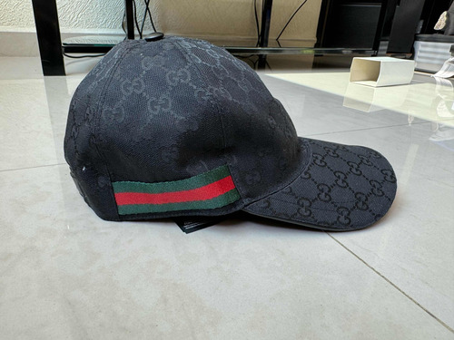 Gorra Gucci Clasica Negra Talla M Original