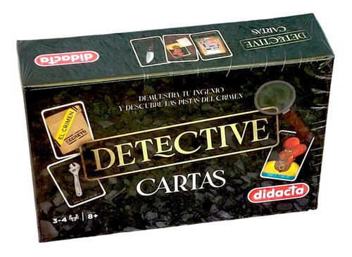 Juego Del Misterio Detective Cartas - Didacta - Vaj 
