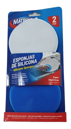 Esponja De Fregar De Silicona 2 Unidades